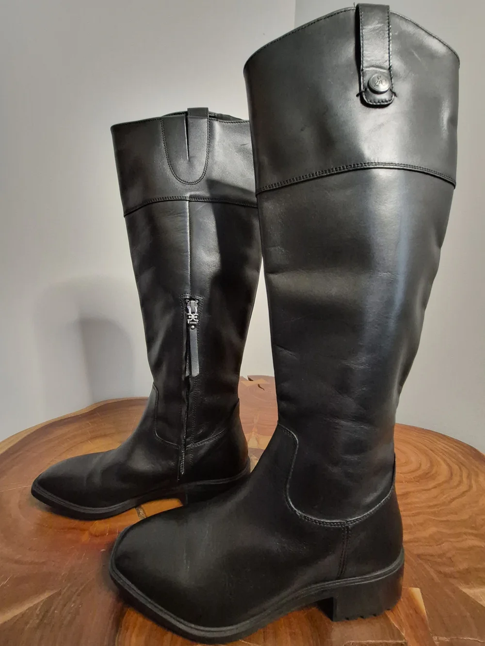 Sam Edelman Drina Riding Boots Black - 7